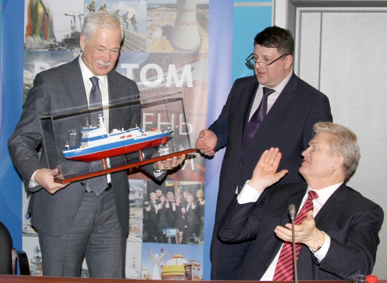 Борис Грызлов отметил важность соблюдения сроков строительства атомных ледоколов проекта 22220